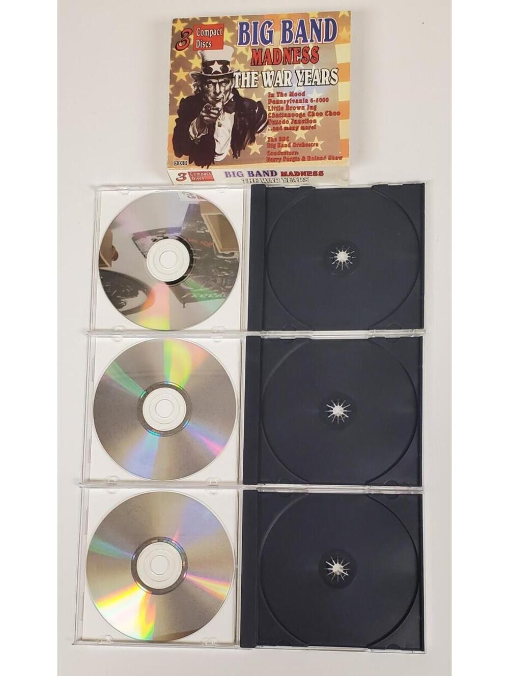 Big Band Madness The War Years 3-CD Box Set BBC Orchestra Swing WWII Era - Picture 6 of 7